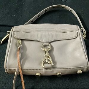 Rebecca Minkoff Beige Leather Crossbody Bag